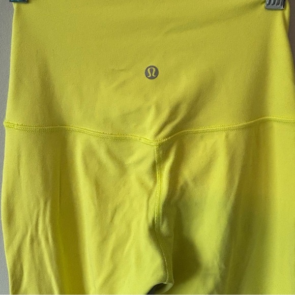 Lululemon - Yellow High-Waisted Leggings - Picture 3 of 5